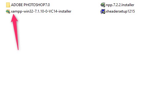 how to install xampp 3  PHP5 -techno smarter  